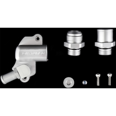 K-Tuned K20 Upper Coolant Housing with Optional Filler Neck | 2002-2006 Acura RSX and 2002-2005 Honda Civic Si (KUW-20D-N02)