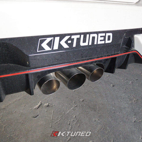 K-Tuned 304SS 3" Cat-Back Exhaust | 2017+ Honda Civic Type-R FK8 (KCB-FK8)