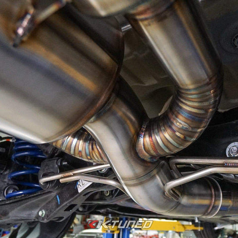 K-Tuned 304SS 3" Cat-Back Exhaust | 2017+ Honda Civic Type-R FK8 (KCB-FK8)