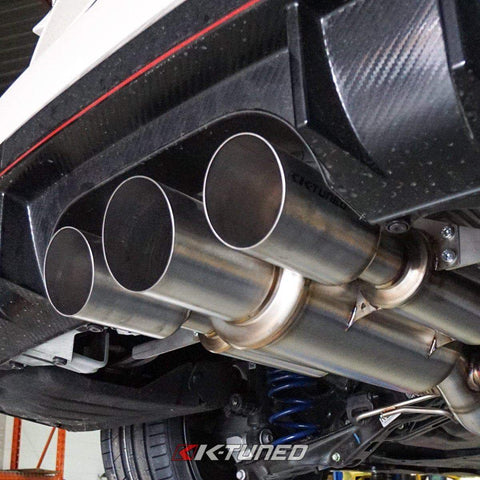 K-Tuned 304SS 3" Cat-Back Exhaust | 2017+ Honda Civic Type-R FK8 (KCB-FK8)