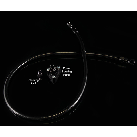 K-Tuned Power Steering Line Kit | 2002-2004 Acura RSX Type-S (KTD-PSL-204)
