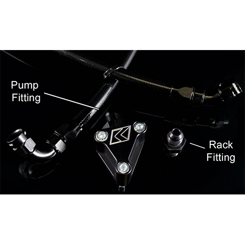 K-Tuned Power Steering Line Kit | 2002-2004 Acura RSX Type-S (KTD-PSL-204)