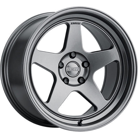 Kansei Wheels KNP Gloss Gunmetal Gray 19x10.5 | 5x120 (K12G-191518+35)