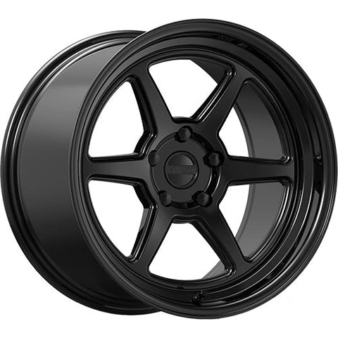 Kansei Wheels Roku Gloss Black 18x9.5 | 5x112 (K14B-189517+22)