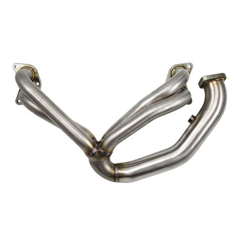 Killer B Motorsport 321 Stainless Steel Holy Header Max VE With Up-Pipe | Multiple Subaru Fitments (HH-2BOLT-VE-UP)