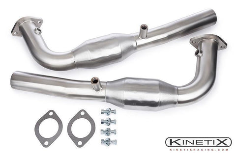 Kinetix Racing High Flow Catalytic Converter | 2010-2014 Chevrolet Camaro SS (KX-CAM-HFC)