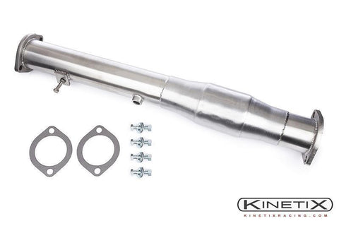 Kinetix Racing High Flow Catalytic Converter | 2008-2015 Mitsubishi Lancer Evolution X (KX-EX-HFC)