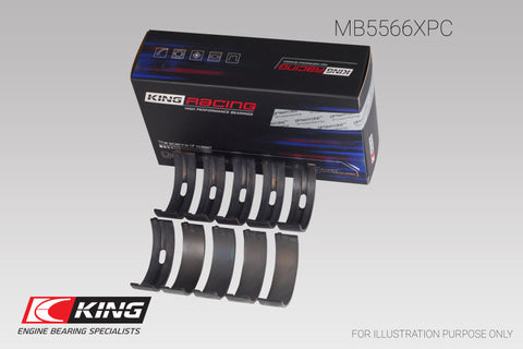 King 0.25 Main Bearing Set | Multiple Fitments (MB5566XPC0.25)