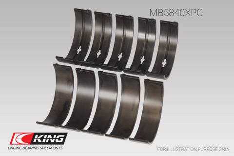 King 0.26 Main Bearing Set | Multiple Fitments (MB5840XPC.026)