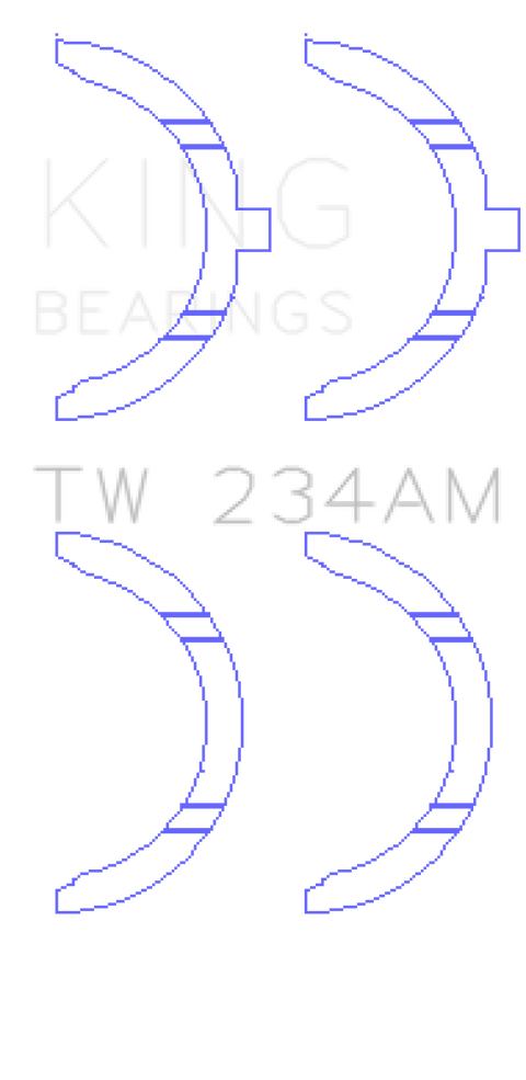 King Thrust Washer Set | 1964 – 1970 Toyota Corona, 1968 – 1971 Toyota Mark II & 1965 – 1967 Toyota Stout (TW 234AM)