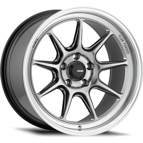 Konig Countergram Hyperchrome w/ Machined Lip 17x8 | 4x100 (CT8710045C)