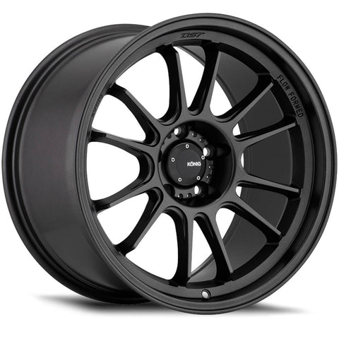 Konig Hypergram Matte Black 18x9.5 | 5x120 (HG98520355)