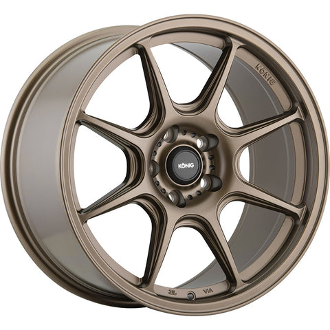 Konig Lockout Matte Bronze 17x8 | 5x114.3 (LK87514438)