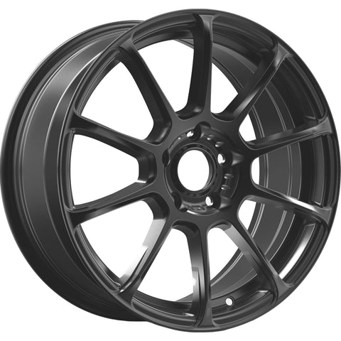 Konig Runlite Matte Black 17x7.5 | 5x114.3 (R17S514355)