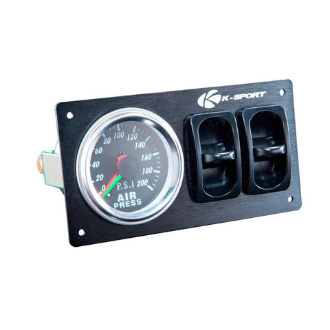KSport Basic Dual Needle Gauge Assembly (AIRACC-008)