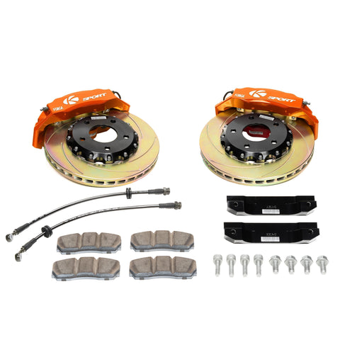 KSport Slimline Big Brake Kit | 2003-2007 Mitsubishi Evo 8/9 (BKMT150-322SO)