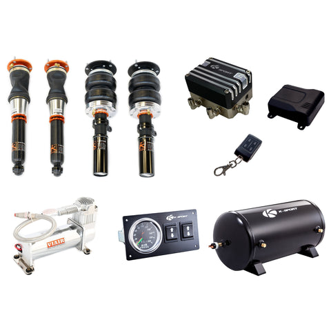 KSport Deluxe Airtech Air Ride System | 1993-2001 Subaru Impreza WRX STI (CSB050-ADX)