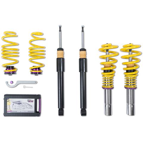 KW Suspension Variant 1 Coilover Kit | 2009-2016 Audi A4/S4 and 2012-2018 Audi A7 (10210078)