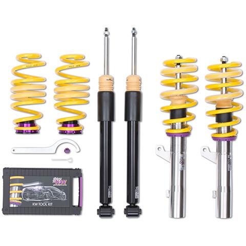 KW Suspension Street Comfort Kit | 2015-2021 Volkswagen Golf GTI and 2015-2019 Volkswagen Golf R (1808000N)