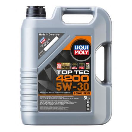 LIQUI MOLY 5L Top Tec 4200 Motor Oil 5W-30 (2011)