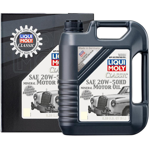 LIQUI MOLY 5L Classic Motor Oil SAE 20W-50 HD (20262)
