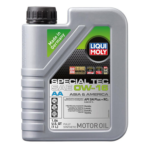 LIQUI MOLY 1L Special Tec AA 0W-16 Motor Oil (20324)