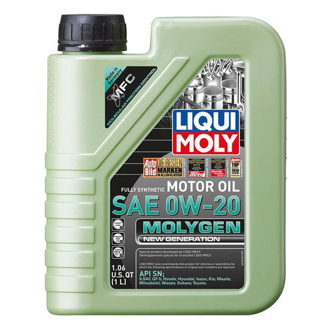 LIQUI MOLY 1L Molygen New Generation Motor Oil 0W-20 (20436)