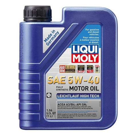 LIQUI MOLY 1L Leichtlauf High Tech Motor Oil 5W-40 (2331)