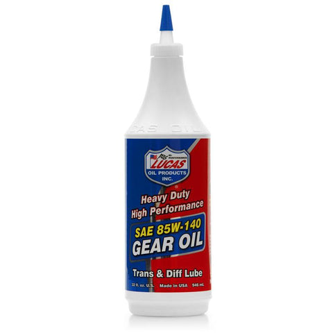 Lucas Oil SAE 85W-140 Heavy Duty Gear Oil - 1 Quart (10042)