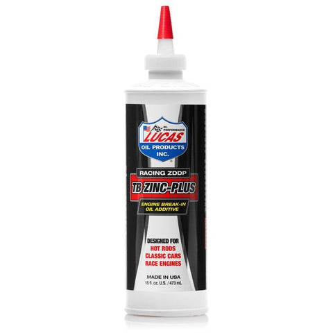 Lucas Oil Engine Break-In Oil Additive TB Zinc - 1 Pint (10063)
