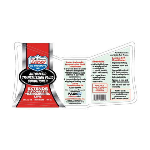 Lucas Oil Automatic Transmission Fluid Conditioner - 20 fl oz (10441)