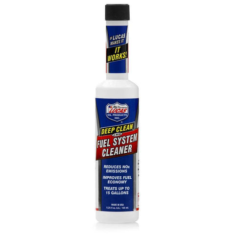 Lucas Oil Deep Clean Fuel System Cleaner - 5.25 fl oz (10669)