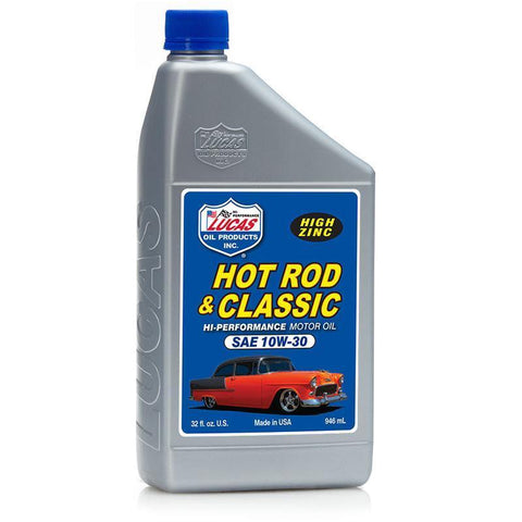 Lucas Oil Hot Rod & Classic Car SAE 10W-30 Motor Oil