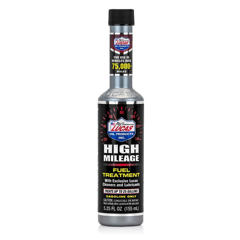 Lucas Oil High Mileage Fuel Treatment - 5.25 fl oz (10977)