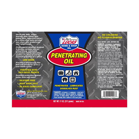 Lucas Oil Penetrating Oil Aerosol - 11 oz (11043)