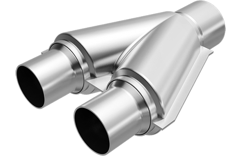 Magnaflow Stainless Steel Y-Pipe - 3" Diameter / 10" Length (10798)