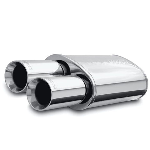Stainless Steel Street Muffler W/Tip Mag SS 14X5X8 2.25" Inlet by MagnaFlow - Modern Automotive Performance
