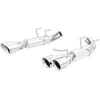 2011-2014 Ford Mustang Axle Back Exhaust; Competition Series; Dual Split Rear Exit by Magnaflow (15077) - Modern Automotive Performance
