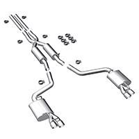 2011-2013 Dodge Charger R/T Cat Back Exhaust; Street Series; Dual Split Rear Exit by Magnaflow (15083) - Modern Automotive Performance
