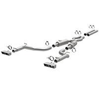 2008-2014 Dodge Challenger Cat Back Exhaust; Competition Series; Dual Split Rear Exit by Magnaflow (15135) - Modern Automotive Performance
