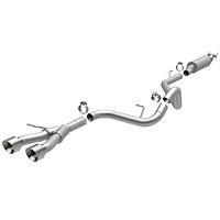 2013 Hyundai Veloster Cat Back Exhaust; Dual Center Rear Exit by Magnaflow (15215) - Modern Automotive Performance
