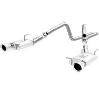 2014 Ford Mustang Cat Back Exhaust; Street Series; Dual Split Rear Exit by Magnaflow (15244) - Modern Automotive Performance
