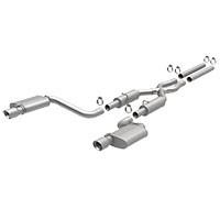 2012-2013 Dodge Charger Cat Back Exhaust; Street Series; Dual Split Rear Exit by Magnaflow (15494) - Modern Automotive Performance
