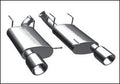 2011-2014 Ford Mustang Axle Back Exhaust; Street Series; Dual Split Rear Exit by Magnaflow (15595) - Modern Automotive Performance
