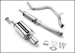 1994-1997 Honda Accord Cat Back Exhaust; Single Rear Exit by Magnaflow (15686) - Modern Automotive Performance

