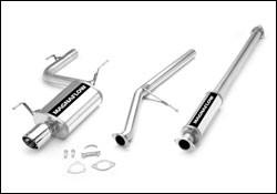 1998-2000 Honda Accord Cat Back Exhaust; Single Rear Exit by Magnaflow (15690) - Modern Automotive Performance
