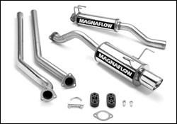2002-2005 Acura RSX Cat Back Exhaust; Single Rear Exit by Magnaflow (15783)
