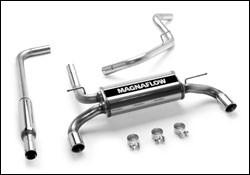 2000-2005 Dodge Neon Cat Back Exhaust; Rear Exit by Magnaflow (15801)