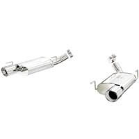 2005-2009 Ford Mustang Axle Back Exhaust; Dual Split Rear Exit by Magnaflow (15882) - Modern Automotive Performance
