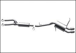 2007-2011 328I/2006 325i Cat Back Exhaust; Dual Rear Exit by Magnaflow (16537)